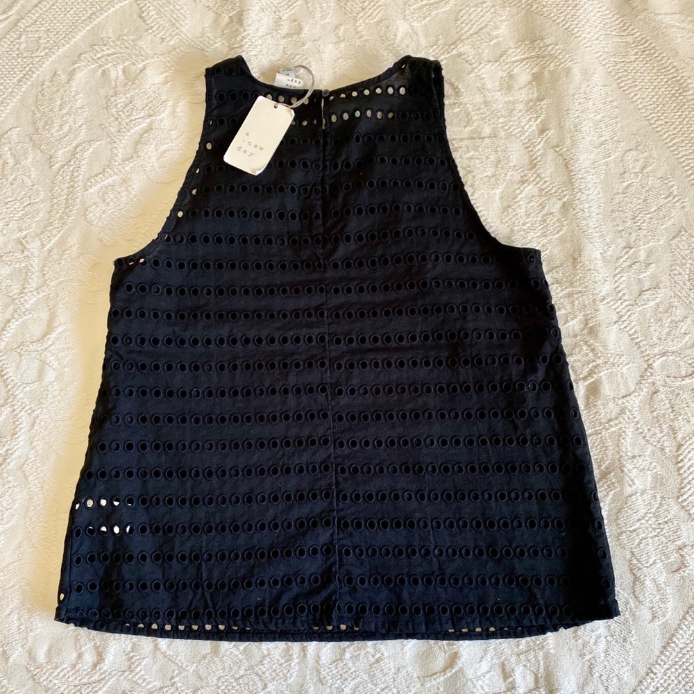 NWOT Target / A New Day Black Keyhole Dress Tank